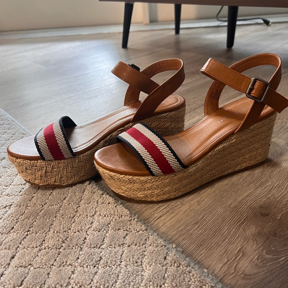 Wedged heels